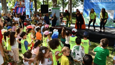 Eskişehir&#8217;de Çocuklarla Hareketlilik Günü&#8217;nden Kareler