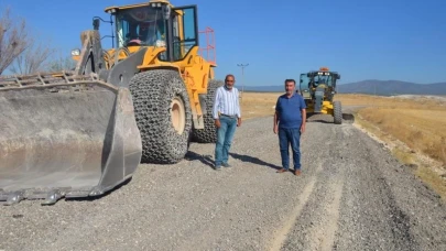 Eskişehir&#8217;de O Mahallede Yol Çalışmaları Başladı!