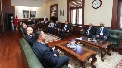 Eskişehir OSB’den Vali Hüseyin Aksoy’a Ziyaret