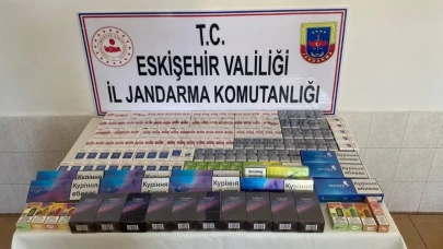 Eskişehir&#8217;de Kaçak Sigara Satışı Yapanlar Yakalandı!