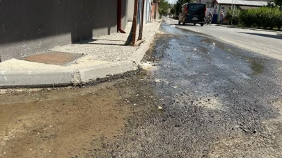 Eskişehir’de O Mahallede Su Boşa Akıyor!
