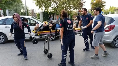 Eskişehir&#8217;de Bir Araç Karşıya Geçen Kadına Çarptı!