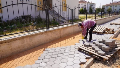 Eskişehir Tepebaşı’nda Üstyapı Çalışmaları Devam Ediyor
