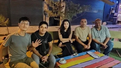 4 Aydır Yollarda Olan Koreli Genç Eskişehir&#8217;de Misafir Oldu