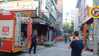 Eskişehir’de Bir Restoran Alev Aldı