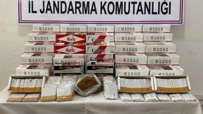 Eskişehir&#8217;de Kaçak Sigara Satıcılarını Jandarma Yakaladı
