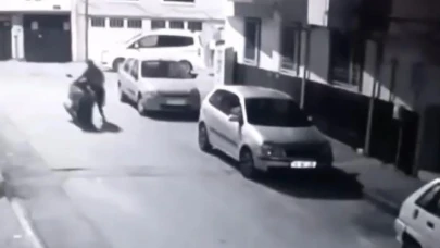 Eskişehir&#8217;de Çaldığı Motosikleti Koşarak Götürdü!