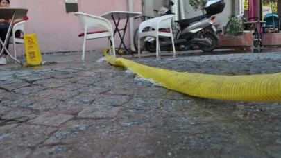 Eskişehir&#8217;de Boşa Akan Su Vatandaşın Tepkisini Çekti