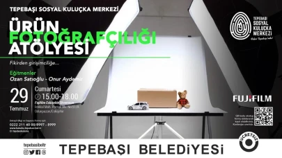 Eskişehir&#8217;de ‘Ürün Fotoğrafçılığı Atölyesi’ Düzenleniyor