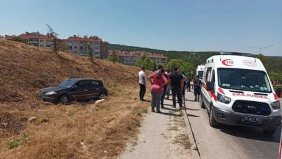 Eskişehir’de Kaldırımdaki Yayaya Çarpan Sürücü