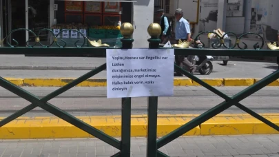 Eskişehir&#8217;de Vatandaşlardan Bariyerlere Tepki