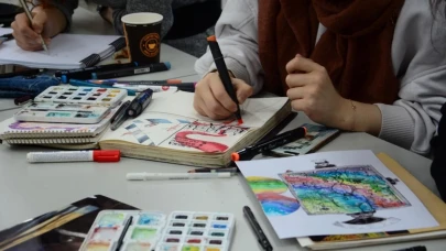 Eskişehir Anadolu Üniversitesi&#8217;nde GSF ile Sanat Dünyası