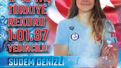 Eskişehirli Yüzücü Avrupa’da Gururumuz Oldu