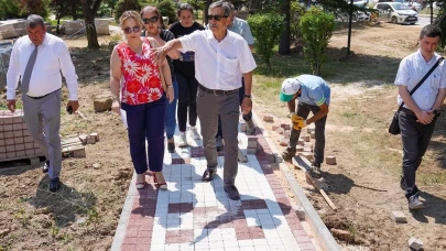 Başkan Ataç Eskişehir&#8217;de Parkları İnceliyor