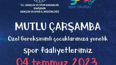 Eskişehir&#8217;de Özel Gereksinimli Çocuklara ‘Mutlu Çarşamba’