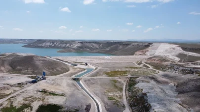 Eskişehir Gökpınar Barajı Mansap Düzenlemesi Yapıldı