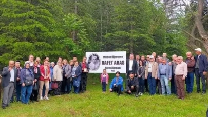 Eskişehir&#8217;de Öğretmenleri Adına Hatıra Ormanı Açtılar