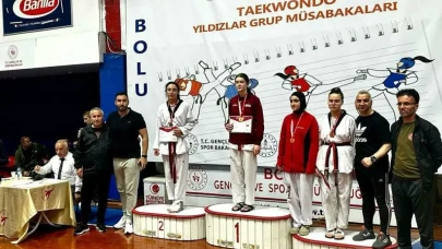 Taekwondo Turnuvasında Eskişehirli Sporculara 3 Madalya