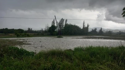 Eskişehir&#8217;de Sağanak Yağış ve Dolu Çiftçilere Yaramadı