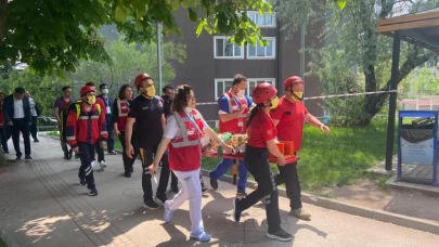 Eskişehir Osmangazi Hastanesi&#8217;nde Yangın Tatbikatı