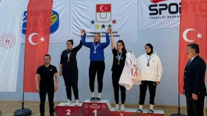 Anadolu Üniversiteli Sporcu Altın Madalya Kazandı