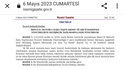 Yetki Belgesi İptal Edilecek: İlk Tescil Motorlu Kara Taşıtı Ticareti Faaliyetinde Haksız Uygulamalar Son Buluyor