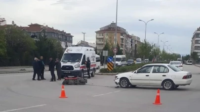 Eskişehir’de 71 Evler&#8217;de Trafik Kazası