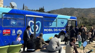 Eskişehir&#8217;den Giden Mobil Diş Kliniği Hatay&#8217;da Hizmet Verdi