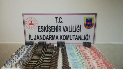 Eskişehir&#8217;de 227 Paket Kaçak Sigara Ele Geçirildi