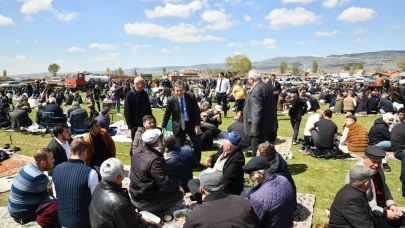 Başkan Ataç Eskişehir&#8217;de Düzenlenen Yağmur Dualarına Katıldı