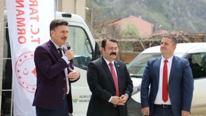 Eskişehir İnönü Çiftçisine Ayçiçeği Tohumu Desteği