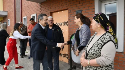 Başkan Ataç Eskişehir&#8217;de Bayramı Depremzedelerle Kutladı