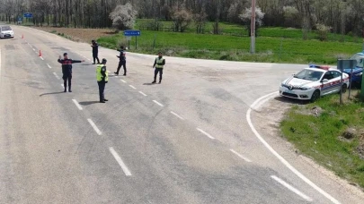 Eskişehir&#8217;de Ramazan Sebebiyle Dronlu Trafik Denetimi