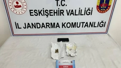 Eskişehir&#8217;de Jandarma Uyuşturucu Ele Geçirdi