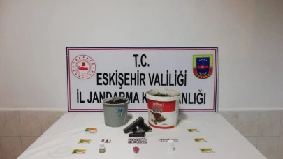 Eskişehir&#8217;de Jandarma Ekiplerinden Uyuşturucu Operasyonu