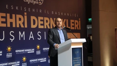 Dışişleri Bakanı Çavuşoğlu Eskişehir&#8217;de Açıklama Yaptı