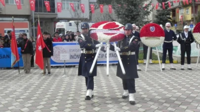 Eskişehir&#8217;de İkinci İnönü Zaferinin 102. Yılı Törenle Kutlandı