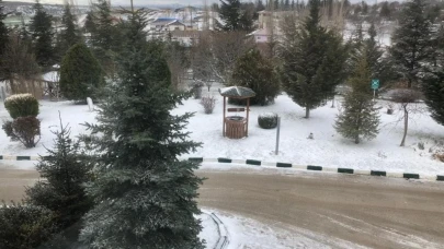 Eskişehir’in Yüksek Bölgeleri Karla Kaplandı