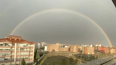 Eskişehir’de İki Gökkuşağı Şaşkınlığa Sebep Oldu