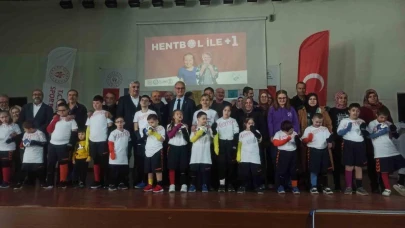 ‘Hentbol ile +1’ projesinin lansmanı gerçekleştirildi