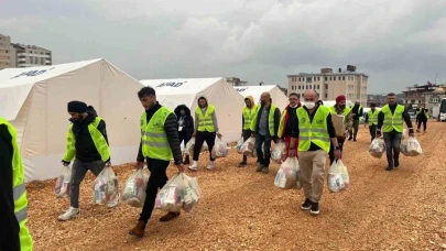 Eskişehirli kuaförler depremzede çocuklara kişisel bakım hizmeti verdi