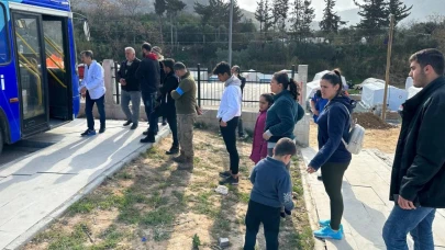 Mobil Diş Kliniği 641 depremzedeye ulaştı