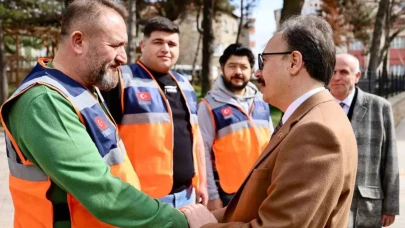 Bilecikli gönüllü berberler Hatay’a uğurlandı