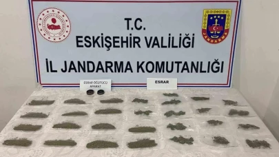 Jandarma ekiplerinden uyuşturucu madde operasyonu