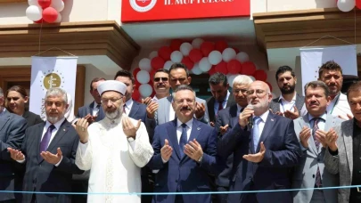 Eskişehir İl Müftülüğü Binasının Açılışına Diyanet İşleri Başkanı Erbaş Katıldı