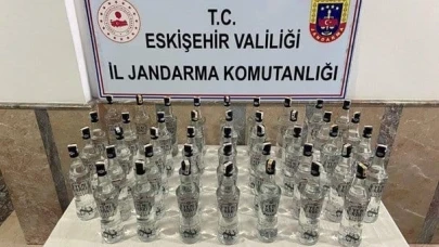 Eskişehir'de 43 Litre Sahte İçki Ele Geçirildi