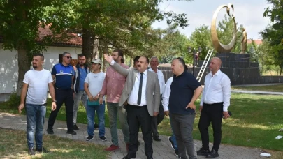 İnönü Belediyesi Anıt Park'ta Büyük Dönüşümlere İmza Atıyor