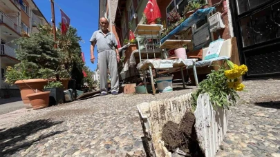 Felçli Eşine Adadığı "Sevgililer ve Aşıklar Parkı" Tahrip Edildi!