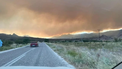 Bolu Göynük'teki Orman Yangını Eskişehir Sınırına Dayandı!