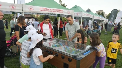 Dede Korkut Parkı'nda Gençlik ve Spor Festivali Coşkusu